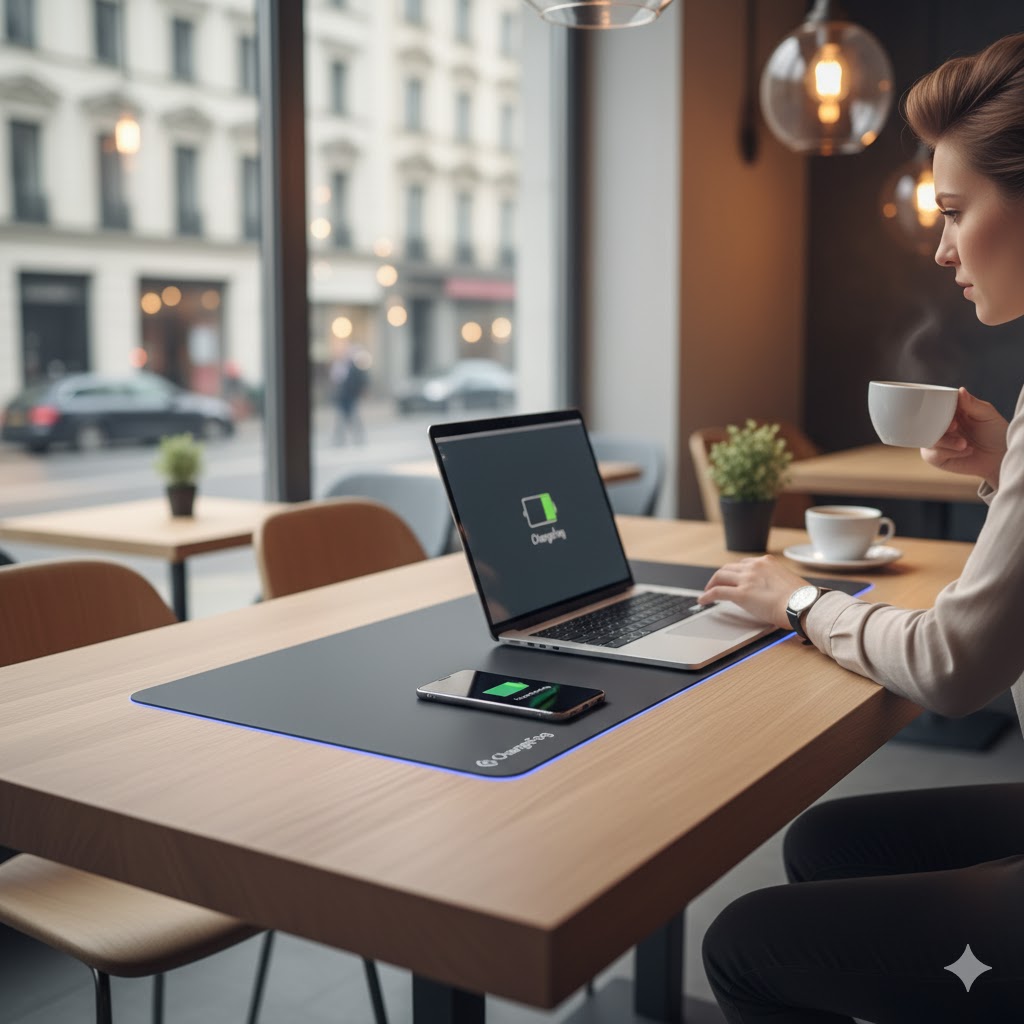 Cafe installation with Charge Fog integration