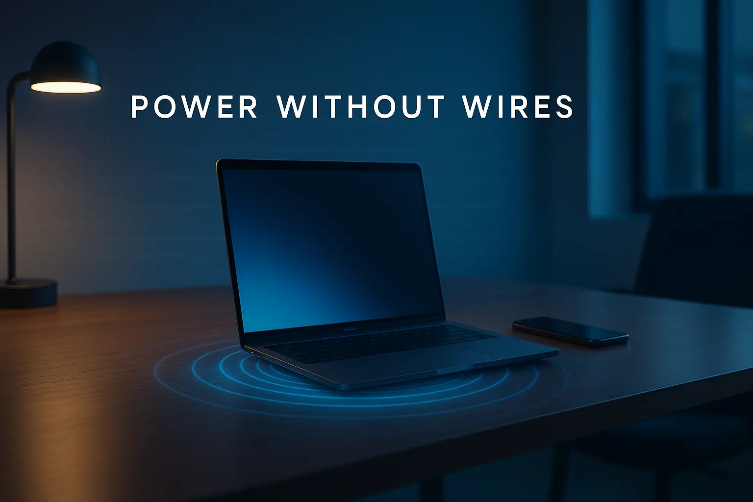 Office workspace powered invisibly
