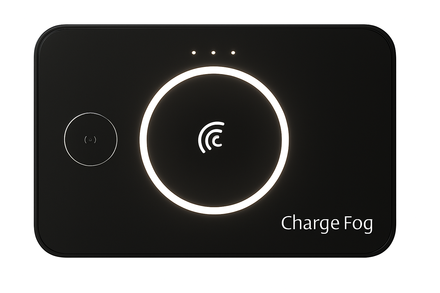 Halo Core wireless laptop charger in black